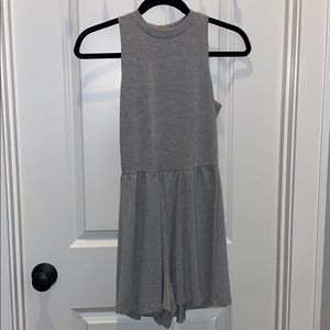Gray romper